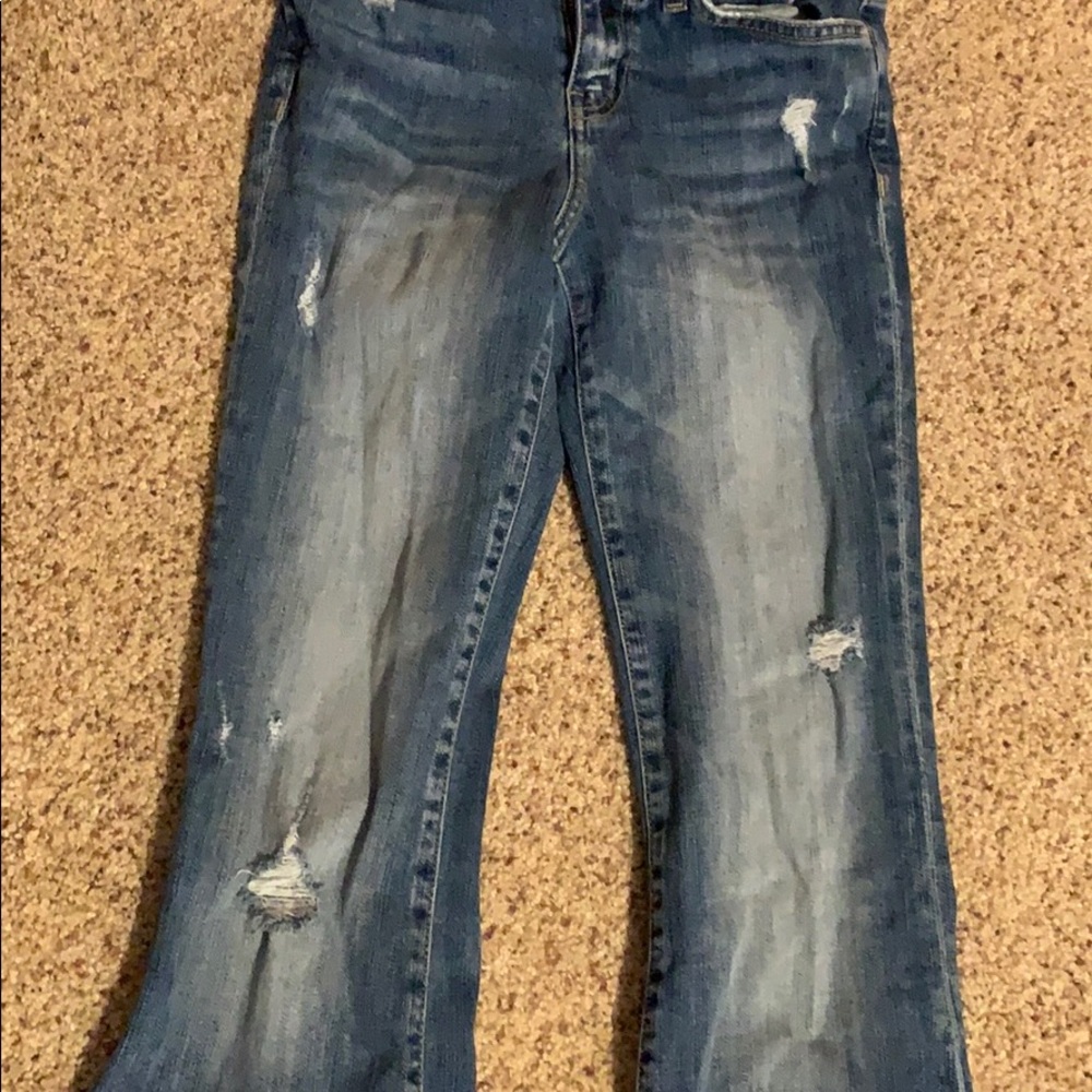 Very cute flying monkey flare jeans - Picture 2 of 3